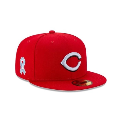 Cincinnati Reds Gorra | New Era MLB Father's Day 59fifty Fitted Cap Mexico - Rojos